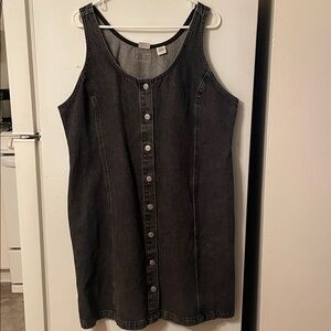 Levi's Black Denim XXL 100% Cotton Dress